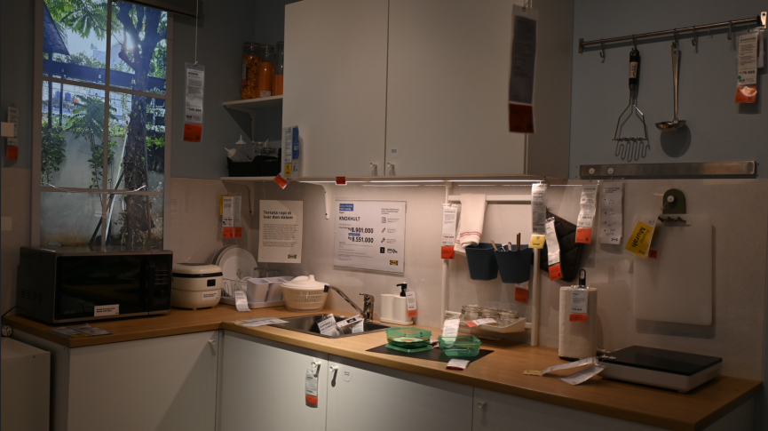 CERARL untuk backsplash kitchen